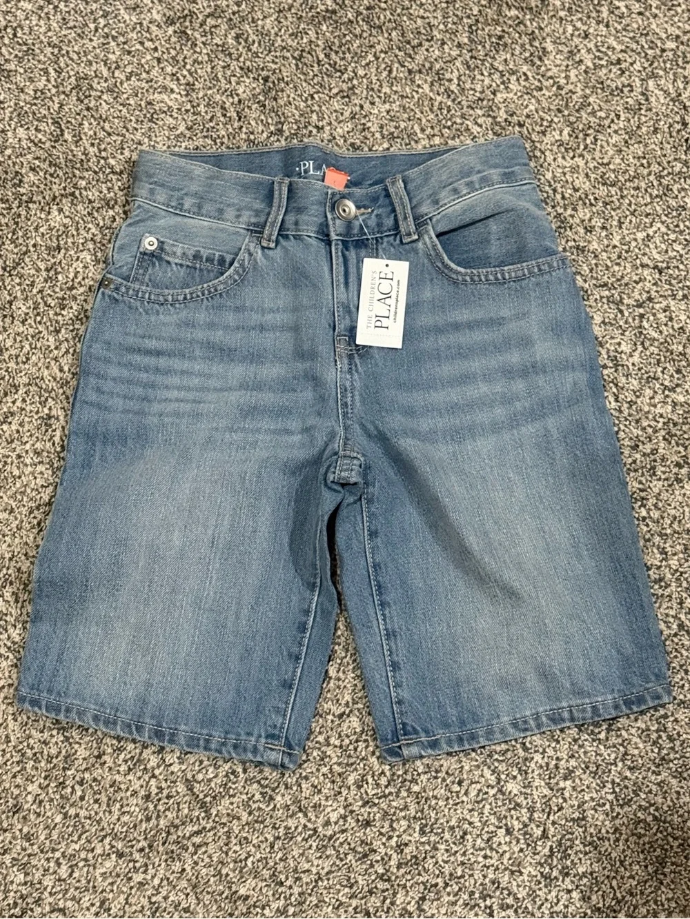 The Children's Place Light Blue Denim Jean Shorts